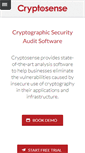 Mobile Screenshot of cryptosense.com